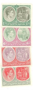 St. Kitts-Nevis #82/84-6 Mint (NH) Single