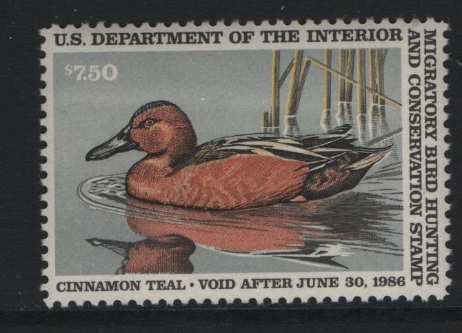 US, RW52, 1985, MNH, DUCK STAMP