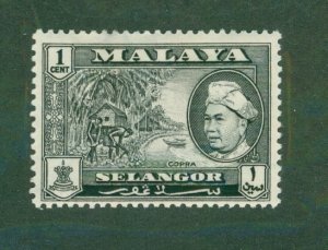 Malaya Selengor 102 MNH BIN $0.50