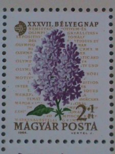 HUNGARY STAMP:IMAX1964 BIRD,SPORT, FLOWER AND SPACE MINT NOT HING SOUVENIR SHEET