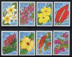 NEVIS - 1993 - West Indies Flowers - Perf 8v Set - Mint Never Hinged