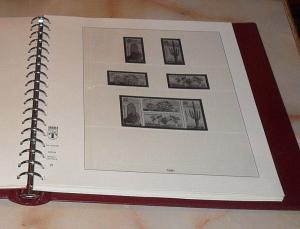 U.S.A. 1847-2003, SET OF 9, USED, LINDNER HINGE-LESS ALBUMS,NICE! LQQK!