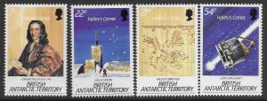 British Antartic 129-32    1986  set 4  VF Mint NH