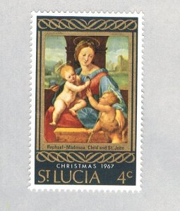 St Lucia Christmas multi 4c (AP126704)