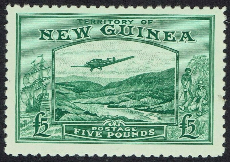 NEW GUINEA 1935 BULOLO AIRMIL 5 POUNDS MNH **