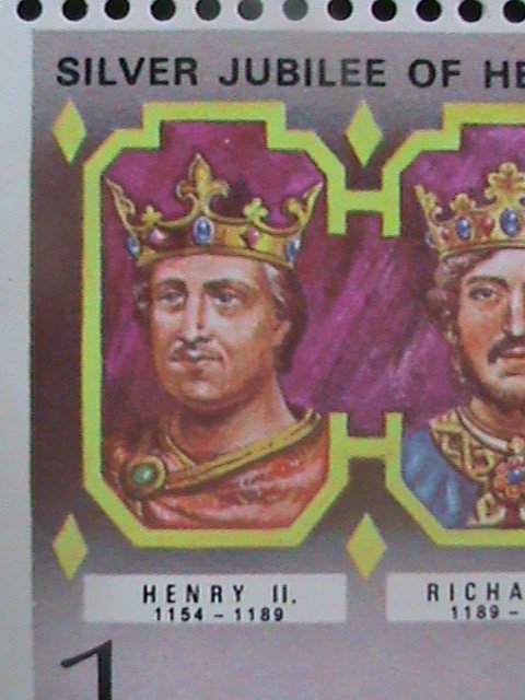 ​ST. VINCENT-1977 SC#484- SILVER JUBILEE OF QUEEN ELIZABETH II MNH SHEE VF