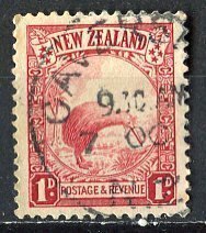 New Zealand: 1935: Sc. #: 186, Used Wmk 61  Single Stamp