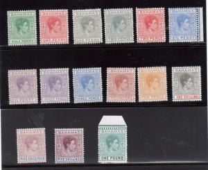 Bahamas #100 \ #113 VF/NH Select Examples