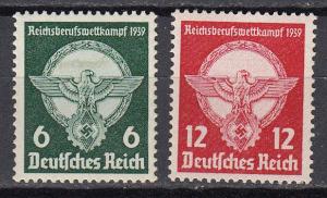 Germany - 1939 Young Competitions Sc# 490/491 - MH (765)