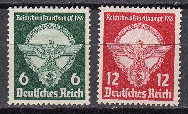 Germany - 1939 Young Competitions Sc# 490/491 - MH (765)