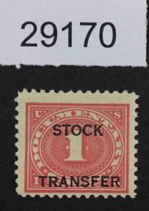 US STAMPS  #RD1 MINT OG NH  LOT #29170