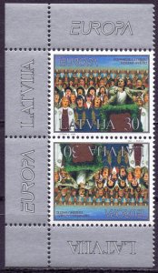 Latvia. 1998. tb. Europe. MNH.