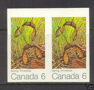 Canada #535a XF/NH Imperf Pair  **With Certificate**