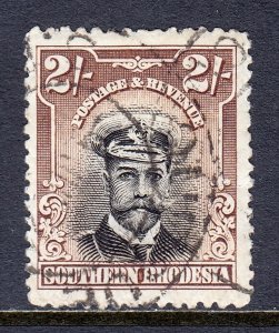 Southern Rhodesia - Scott #12 - Used - Small crease, remnant gum - SCV $20