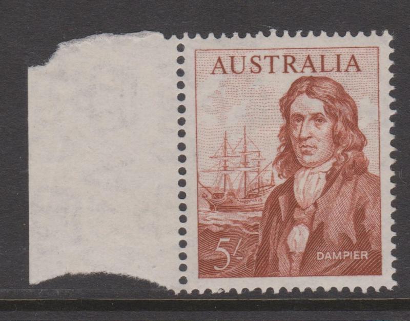 Australia 1964 5/- Dampier Sc#375 MH