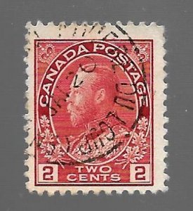 Canada 1911 - U - Scott #106 *