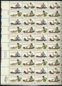 US Stamp #1717-20 MNH Skilled Hands SeTenant Sheet of 50