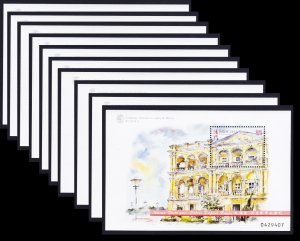 Macao Macau Paintings by Didier Bayle 10 MSs WHOLESALE 1998 MNH SC#961