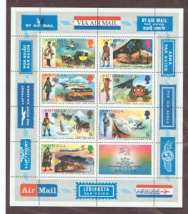 Antigua #340A Mint (NH) Souvenir Sheet