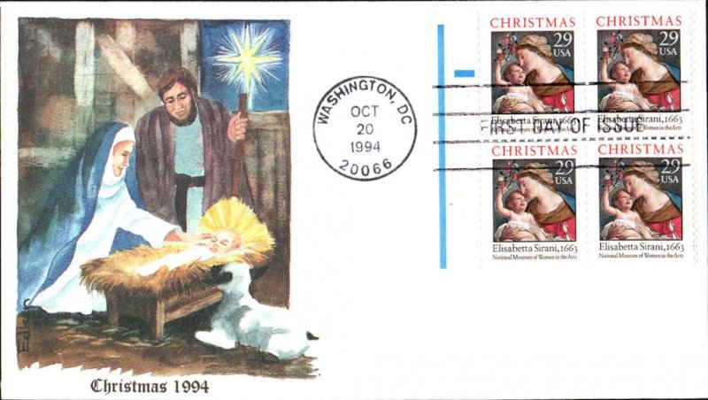 #2871A Madonna and Child Edken FDC