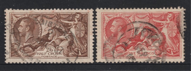 Great Britain a used 2/6 & 5/- from the 1934 set