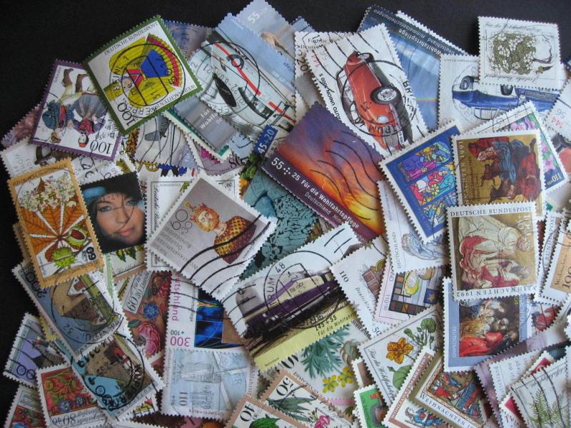 WEST GERMANY collection 265 different semi postals with modern,HV, mixed cond