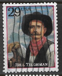 USA, 2869R, USED, LEGENDS OF THE WEST - BILL TILGHMAN