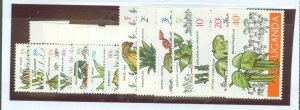 Uganda #133-46 Mint (NH) Single (Complete Set)