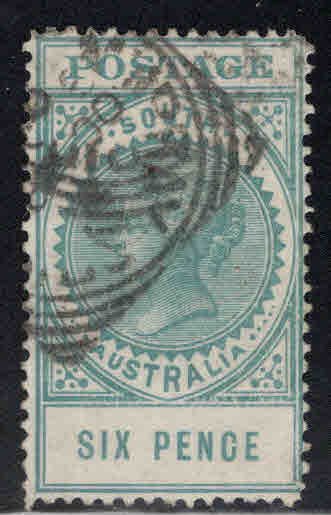 South Australia Scott 152 Used, wmk 74 crown over A