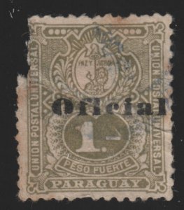 Paraguay O49 Official 1902