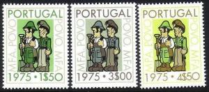 Portugal Cultural Progress 3v SG#1561/63