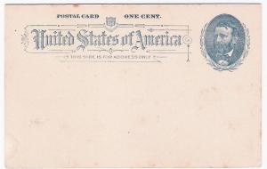 SCOTT #UX11, MINT, ENTIRE