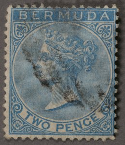 Bermuda #2 Used VG/Fine Wm CC(1) Light Cancel