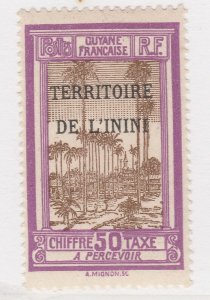 French Colony Inini Postage Due 1932-41 50cMH* Stamp A22P18F8853-