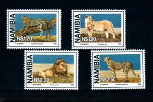 NAMIBIA - Large Wild Cats - MNH