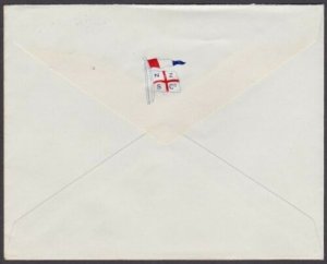 PITCAIRN 1959 cover to NZ - nice franking..................................W240 