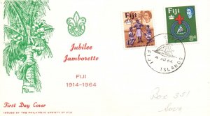 1964 FDC Fiji Islands - Jubilee Jamborette (1914-1964) - F27547