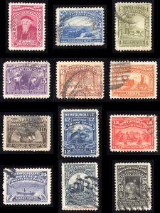 Newfoundland 62-74 Used  1897 Lot E890 bhmstamps