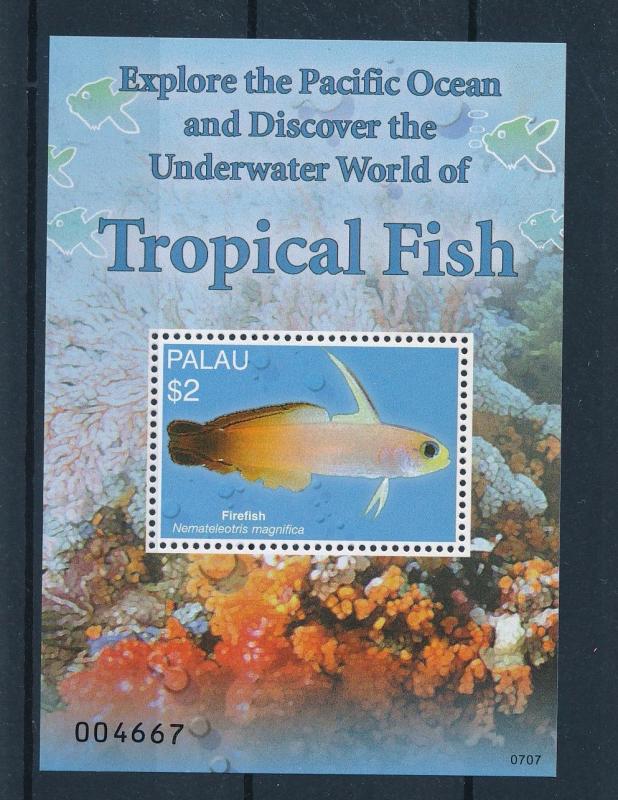 [48966] Palau 2007 Marine life Fish MNH Sheet