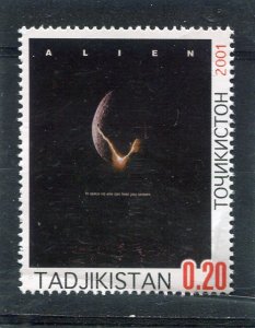 Tajikistan 2001 ALLIEN Film Poster Stamp Perforated Mint NH