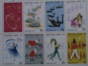 CHRISTMAS ISLAND STAMP :1977 SC#86  THE TWELVE DAYS OF  CHRISTMAS  -MNH  SHEET