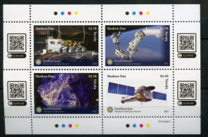 TUVALU SMITHSONIAN SPACE SHEETLET MINT NEVER HINGED