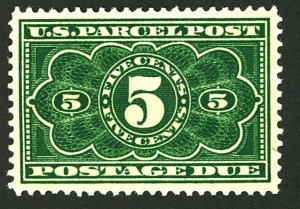 U.S. #JQ3 MINT OG LH