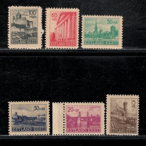 ESTONIA SC# NB1-6 FVF/MNH