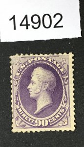 MOMEN: US STAMPS # 218 MINT OG H $800 LOT #14902