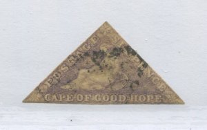 1855 Cape of Good Hope 6d lilac used