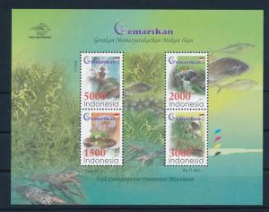 [39199] Indonesia 2011 Marine Life Fish consumption MNH Sheet