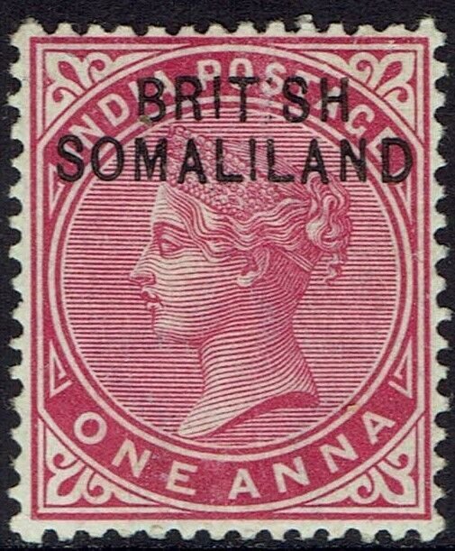 BRITISH SOMALILAND 1903 QV 1A ERROR BRIT SH 