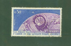 FRENCH ANDORRA 154 USED BIN $1.60