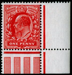 SG272 SPEC M6(-), 1d very deep rose-red, NH MINT. CORNER MARGINAL. HENDON CERT